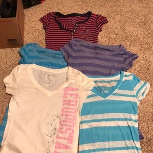 (5)  Aeropostale small T-Shirts